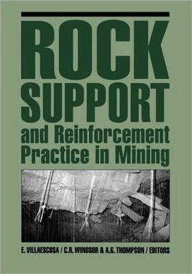 Thompson / Villaescusa / Windsor | Rock Support and Reinforcement Practice in Mining | Buch | 978-90-5809-045-4 | sack.de