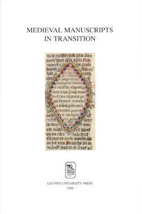 Verbeke / Claassens |  Medieval Manuscripts in Transition | Buch |  Sack Fachmedien