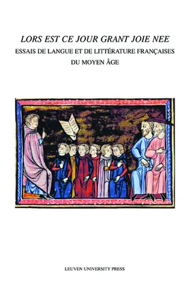 Goyens / Verbeke |  "Lors est ce jour grant joie nee" | Buch |  Sack Fachmedien