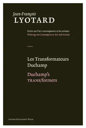 Lyotard / Parret |  Les transformateurs Duchamp / Duchamp's Trans/formers | Buch |  Sack Fachmedien