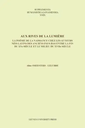 Smeesters Lelubre |  Aux rives de la lumi¿ | Buch |  Sack Fachmedien