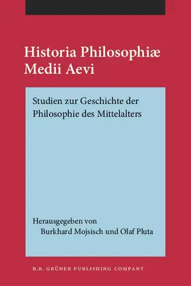 Mojsisch / Pluta |  Historia Philosophiae Medii Aevi | Buch |  Sack Fachmedien