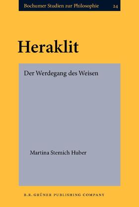 Stemich Huber | Heraklit | Buch | 978-90-6032-345-8 | sack.de