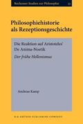 Kamp |  Philosophiehistorie als Rezeptionsgeschichte | Buch |  Sack Fachmedien