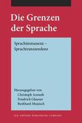 Asmuth / Glauner / Mojsisch |  Die Grenzen der Sprache | Buch |  Sack Fachmedien