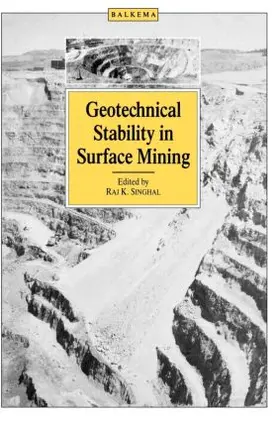 Singhal |  Geotechnical Stability in Surface Mining | Buch |  Sack Fachmedien