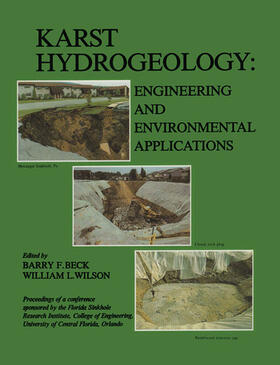 Beck / Wilson |  Karst Hydrogeology: Engineering and Environmental Applications | Buch |  Sack Fachmedien