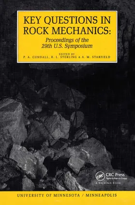 Cundall / Starfield |  Key Questions in Rock Mechanics | Buch |  Sack Fachmedien