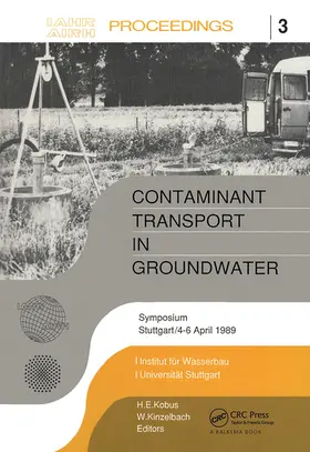 Kobus / Kinzelbach |  Contaminant Transport in Groundwater | Buch |  Sack Fachmedien