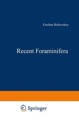 Boltovskoy / Wright |  Recent Foraminifera | Buch |  Sack Fachmedien