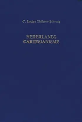 Thijssen-Schoute / Verbeek |  Nederlands Cartesianisme | Buch |  Sack Fachmedien