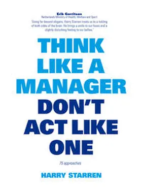 Starren |  Think Like a Manager | Buch |  Sack Fachmedien