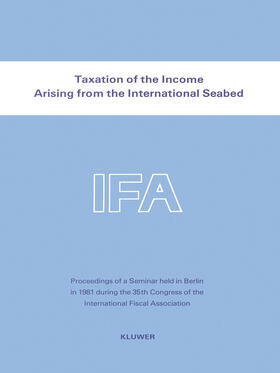  TAXATION OF THE INCOME ARISING | Buch |  Sack Fachmedien