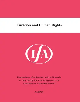  Taxation and Human Rights | Buch |  Sack Fachmedien