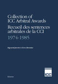Jarvin / Derains |  Collection of ICC Arbitral Awards, 1974-1985 | Buch |  Sack Fachmedien
