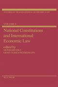 Hilf |  National Constitutions & International Economic Law | Buch |  Sack Fachmedien
