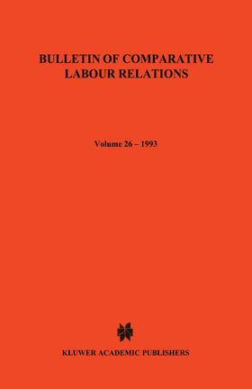 Blanpain / Biagi | Bulletin of Comparative Labour Relations: Industrial Relations in Small and Medium-Sized Enterprises | Buch | 978-90-6544-696-1 | sack.de