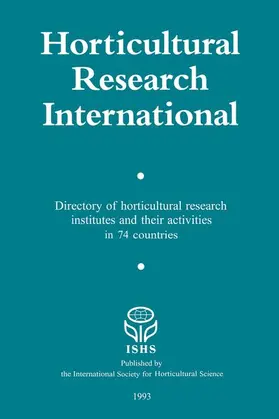 van der Borg / Wallace-van der Lugt / Koning-van der Veen |  Horticultural Research International | Buch |  Sack Fachmedien