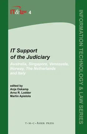 Oskamp / Lodder / Apistola |  It Support of the Judiciary | Buch |  Sack Fachmedien