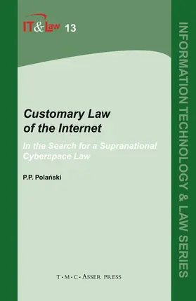 Polanski |  Customary Law of the Internet | Buch |  Sack Fachmedien