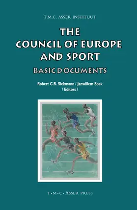 Siekmann / Soek |  The Council of Europe and Sport | Buch |  Sack Fachmedien