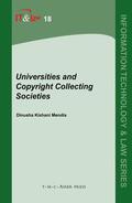 Mendis |  Universities and Copyright Collecting Societies | Buch |  Sack Fachmedien