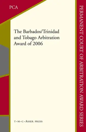 Mcmahon |  The Barbados/Trinidad and Tobago Arbitration Award of 2006 | Buch |  Sack Fachmedien