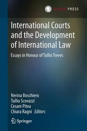 Boschiero / Ragni / Scovazzi |  International Courts and the Development of International Law | Buch |  Sack Fachmedien