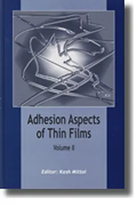 Mittal | Adhesion Aspects of Thin Films, volume 2 | Buch | 978-90-6764-421-1 | www.sack.de