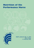 Juliand / Martin-Rosset |  Nutrition of the Performance Horse | Buch |  Sack Fachmedien
