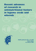 Muzquiz / Hill / Burbano |  Recent Advances of Research in Antinutritional Factors in Legume Seeds and Oilseeds | Buch |  Sack Fachmedien