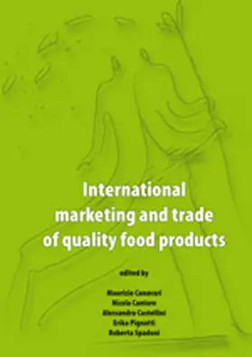 Castellini / Pignatti / Spadoni |  International marketing and trade of quality food products | Buch |  Sack Fachmedien