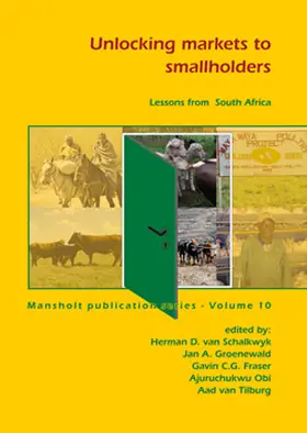Schalkwyk / Groenewald / Fraser |  Unlocking markets to smallholders | Buch |  Sack Fachmedien