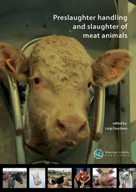 Faucitano |  Preslaughter handling and slaughter of meat animals | Buch |  Sack Fachmedien
