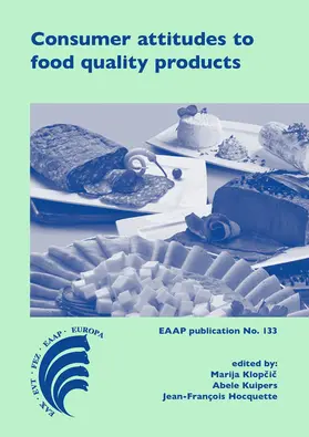 Klopcic / Kuipers / Hocquette | Consumer attitudes to food quality products | E-Book | sack.de