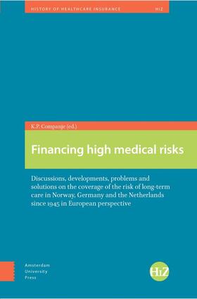 Companje | Financing High Medical Risks | Buch | 978-90-8964-672-9 | sack.de