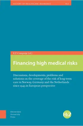 Companje | Financing High Medical Risks | Buch | 978-90-8964-672-9 | sack.de