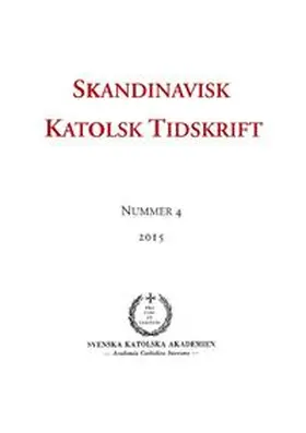 Persson / Wieselgren |  Skandinavisk Katolsk Tidskrift | Buch |  Sack Fachmedien