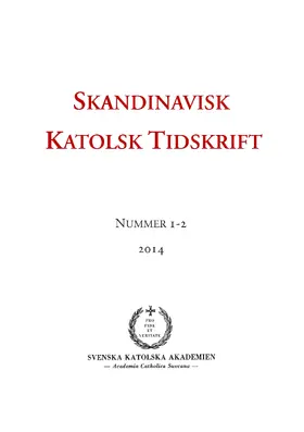 Wieselgren / Persson |  Skandinavisk Katolsk Tidskrift | eBook | Sack Fachmedien