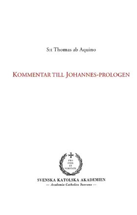 Persson |  Kommentar till Johannes-prologen | eBook | Sack Fachmedien