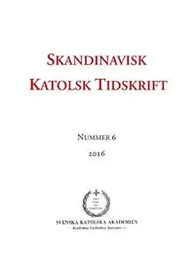 Wieselgren / Persson |  Skandinavisk Katolsk Tidskrift | Buch |  Sack Fachmedien