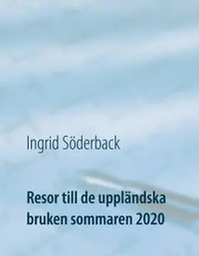 Söderback |  Resor till de uppländska bruken sommaren 2020 | Buch |  Sack Fachmedien