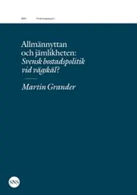 Grander |  Allmännyttan och jämlikheten | eBook | Sack Fachmedien