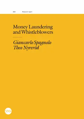 Spagnolo / Nyreröd |  Money Laundering and Whistleblowers | eBook | Sack Fachmedien