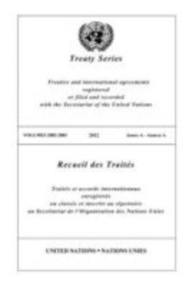 United Nations Office of Legal Affairs | Treaty Series 2882 - 2883 | Buch | 978-92-1-900854-0 | sack.de