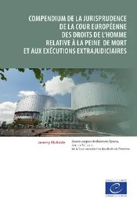 McBride |  Compendium de la jurisprudence de la Cour européenne des droits de l'homme relative à la peine de mort et aux exécutions extrajudiciaires | eBook | Sack Fachmedien