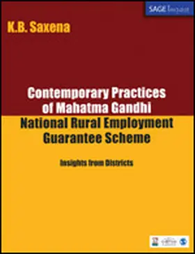 Saxena |  Contemporary Practices of Mahatma Gandhi National Rural Employment Guarantee Scheme | Buch |  Sack Fachmedien