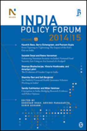 Shah / Panagariya / Gokarn | India Policy Forum 2014-15 | Buch | 978-93-5150-575-4 | sack.de