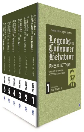 Sheth |  Legends in Consumer Behavior: James R. Bettman | Buch |  Sack Fachmedien