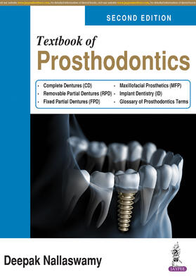 Nallaswamy | Nallaswamy, D: Textbook of Prosthodontics | Buch | 978-93-5152-444-1 | sack.de